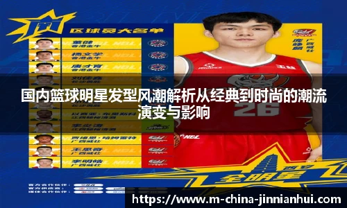 国内篮球明星发型风潮解析从经典到时尚的潮流演变与影响